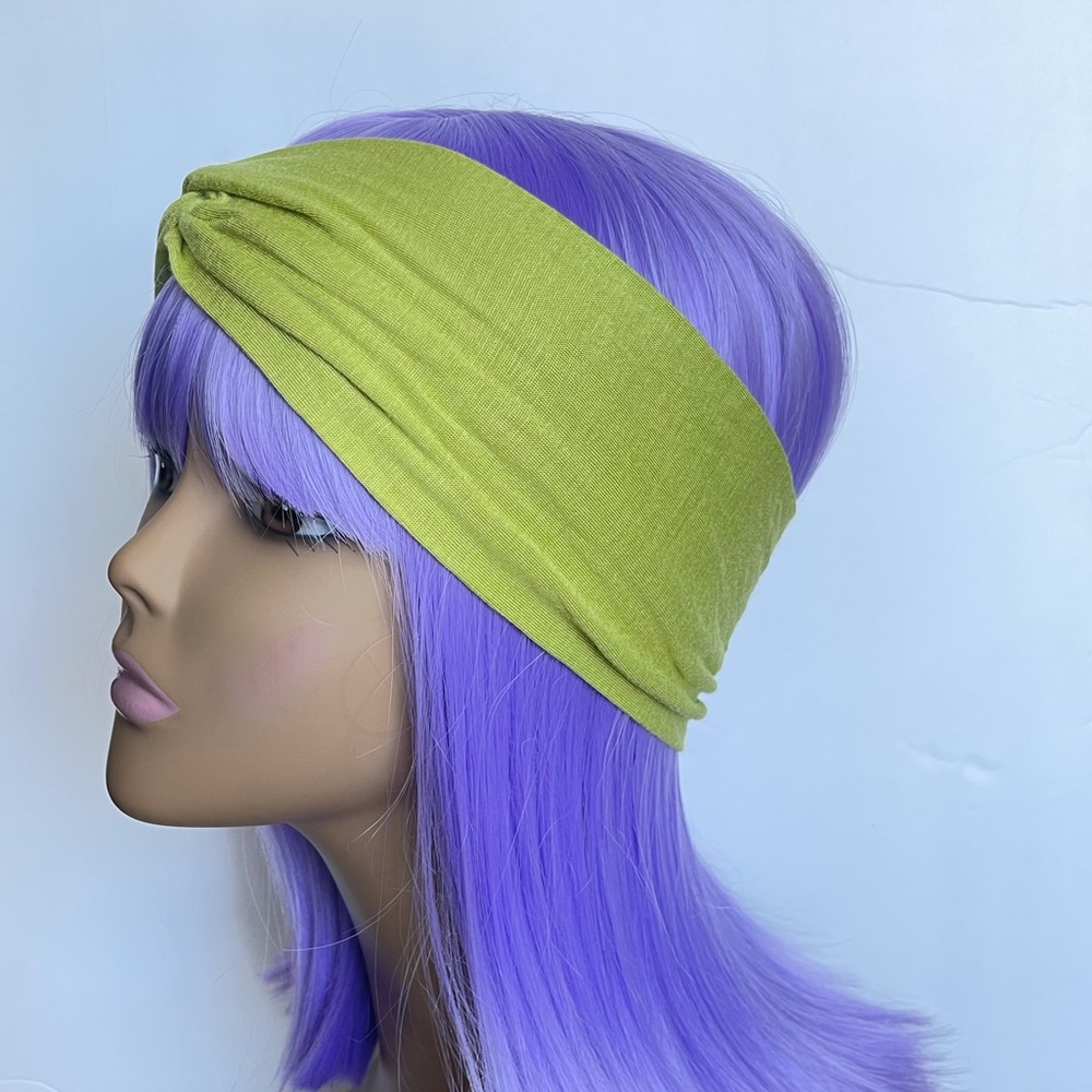 Lime Green Turban Headband, Turbans